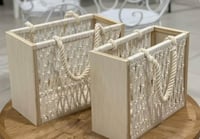 سلة رحلات مكرمية