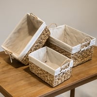 سلال خوص مستطيلة