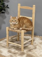 ‏‎كرسي خشب حبال صغير