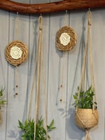 ديكور بوهيمي مكرمية