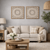 لوحة خشب كلاسك حفر