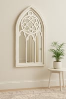 مرايا جدارية خشب