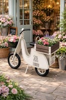 ديكور دراجة حديد