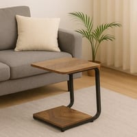 طاولة قهوة خشب و حديد LINA