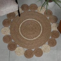 مفرش بوهيمي مدور ZAYA