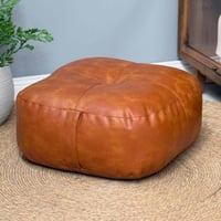 جلسة ارضية بوف جلد