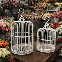 اقفاص حديد ابيض