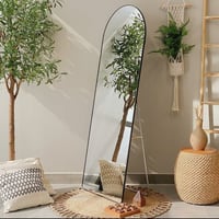 مرايا طويلة ارضية اسود