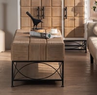 طاولة قهوة خشب كلاسك REVIA