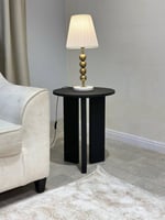 طاولة خدمة سنديان اسود