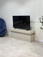 طاولة بلازما مودرن بديل الرخام ترفنتينو ناعم