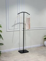 علاقه ملابس حديد اسود - تصميم عصري