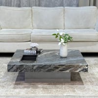 طاولة كنب – سطح رخام صناعي بجودة عالية