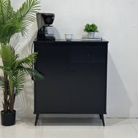 دولاب كوفي خشب أسود
