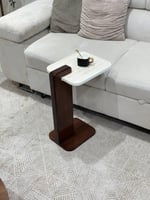 طقم طاولات خشب مع بديل رخام فاخر (1 + 6)*عروض