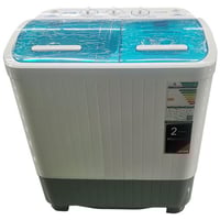 غسالة نصف اوتوماتيك بحوض ثنائي من ارو، 4 كغم، RO-0...