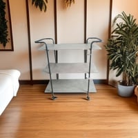 عربية تقديم 3 دور - بتصميم عصري لون بني SFT10152