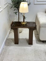 طاولة الخدمة قشر جوز