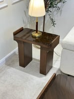 طاولة الخدمة قشر جوز