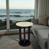 طاولة خدمة مفرد خشب اسود