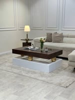 طقم طاولات خشبي،1+6