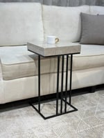 طقم طاولة ضيافة مع 4 طاولات خدمة – تصميم فاخر وعصر...