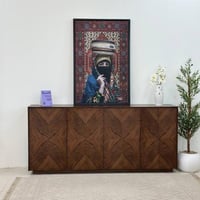 بوفية إستقبال قشر جوز الهند