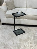 طاولة خدمة اسود بلمسة فاخرة – تصميم أنيق وعملي من...