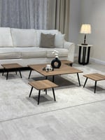 طقم طاولات ضيافية فاخر ارضي تصميم عصري