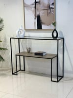 مدخل كنسول سطح زجاج