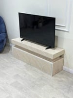 طاولة بلازما مودرن بديل الرخام خشن