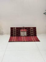 كرسي رحلات أرضي قابل للطي قماش نفرين متعدد الألوان...