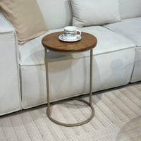 طقم طاولتين متداخلة مع 4 خدمة شنباني