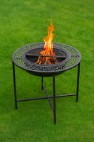 منقل شوي حديد شكل دائري