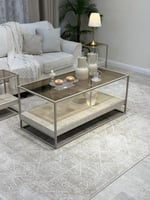 طقم طاولة ضيافة مع 4 قطع خدمة شنمباني *عروض رمضان