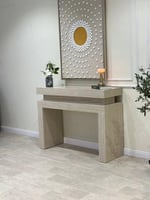 كونسول مدخل فاخر بديل الرخام ترافنتينو