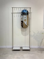 علاق عبايات حديد بلون شمباني فاخر مع قاعدة سيراميك...