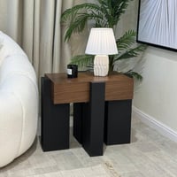 طاولة خدمة قشرة جوز الهند