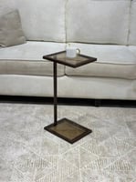 طاولة خدمة اسود بلمسة فاخرة – تصميم أنيق وعملي من...