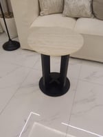 طاولة خدمة مفرد خشب اسود