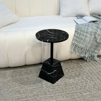 طاولة خدمة دائري بديل رخام