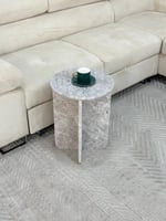 طاولة خدمة مفرد رخام - تصميم عصري