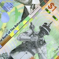 جزر الباهاما فئة 1 دولار أنسر