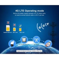 كاميرا مراقبة شريحة بيانات 4G خارجية متحركة مع زوو...