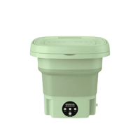 غسالة ونشافة ملابس متنقله 8 لتر قابلة للطي