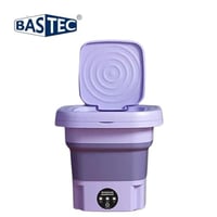 غسالة ونشافة ملابس متنقله 8 لتر قابلة للطي