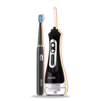 خيط الاسنان المائي مع فرشاة كهربائيه