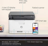 طابعة ملون HP Color Laser MFP 178nw