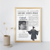 تصميم جريدة تخرج للخريجين D1