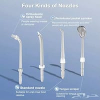 جهاز فلوسر خيط مائي لتنظيف الاسنان واللثه واللسان...